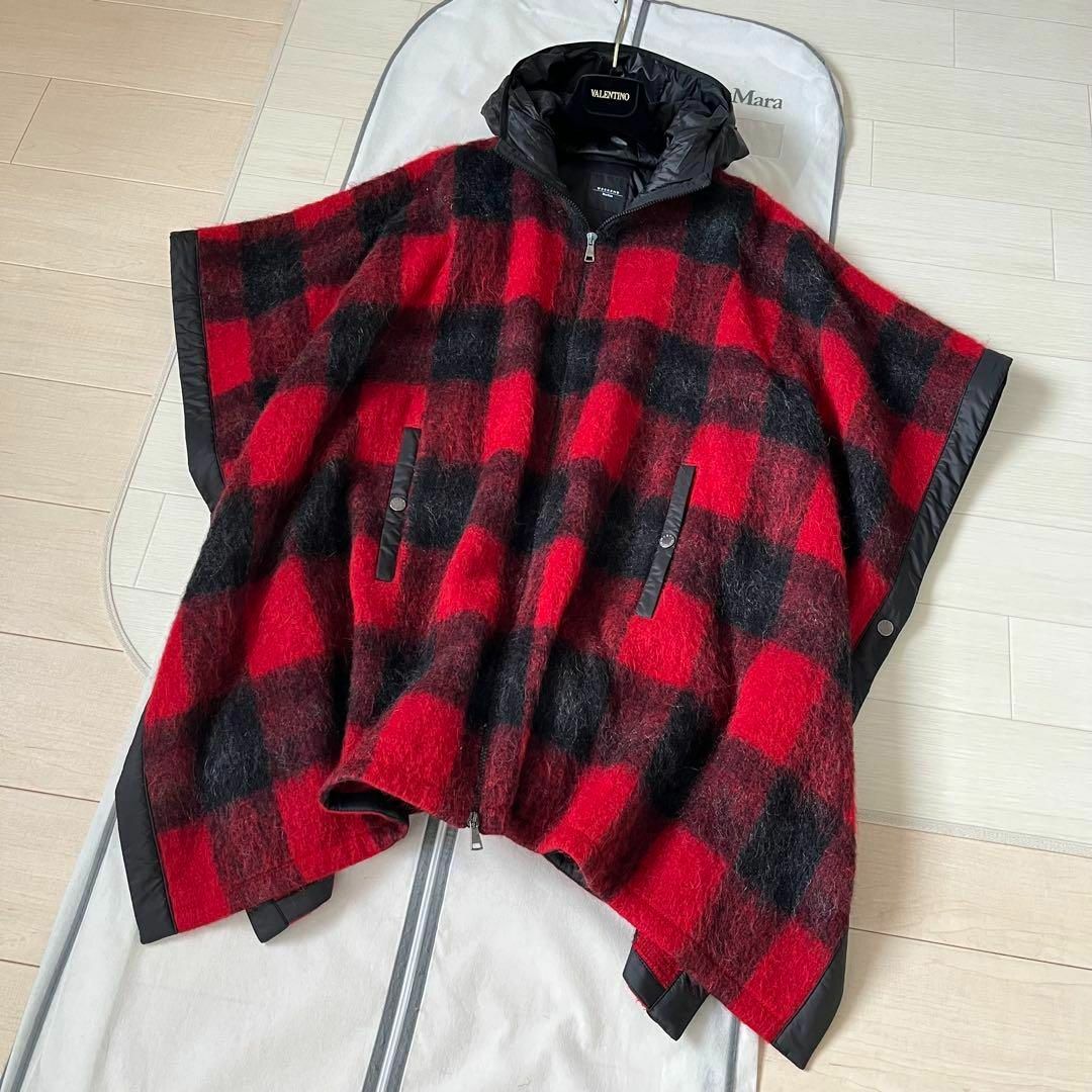 Max Mara - 綺麗❗️現行 ケープ 切替ダウン ふわふわアルパカ Max Mara - 綺麗❗️現行 ケープ 切替ダウン ふわふわアルパカ