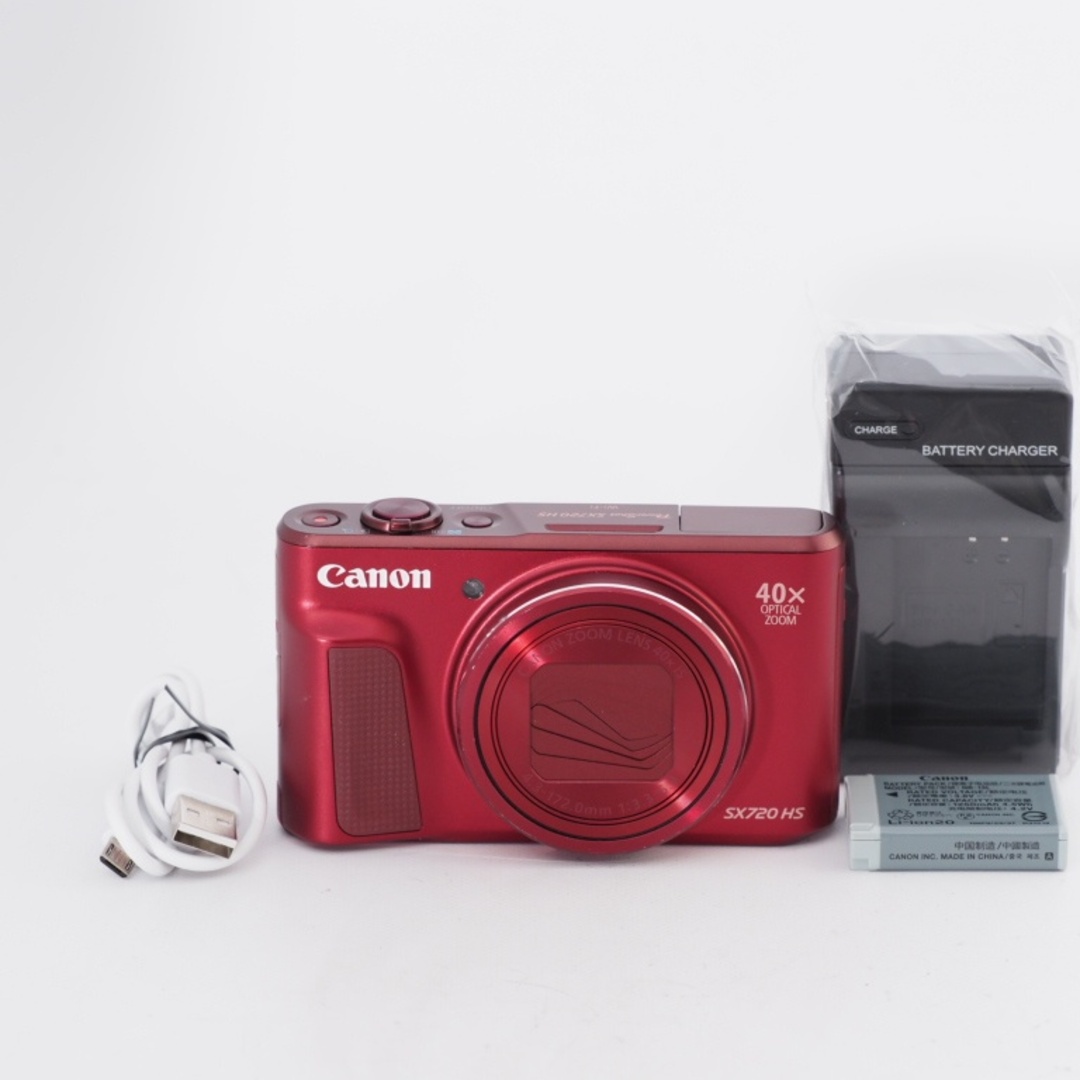 Canon キヤノン デジタルカメラ PowerShot SX720 HS レッド 光学 Canon キヤノン デジタルカメラ PowerShot SX720 HS レッド 光学
