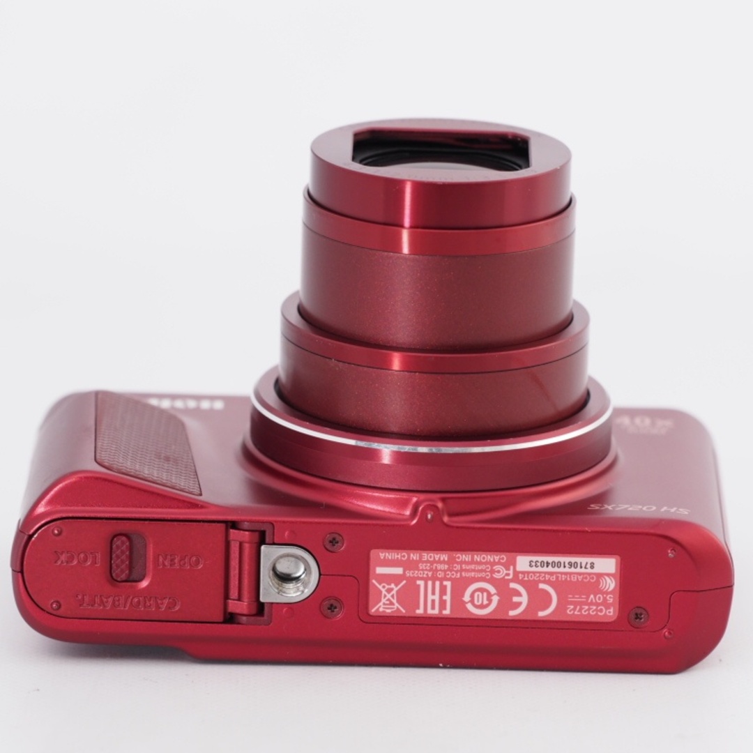 Canon キヤノン デジタルカメラ PowerShot SX720 HS レッド 光学 Canon キヤノン デジタルカメラ PowerShot SX720 HS レッド 光学