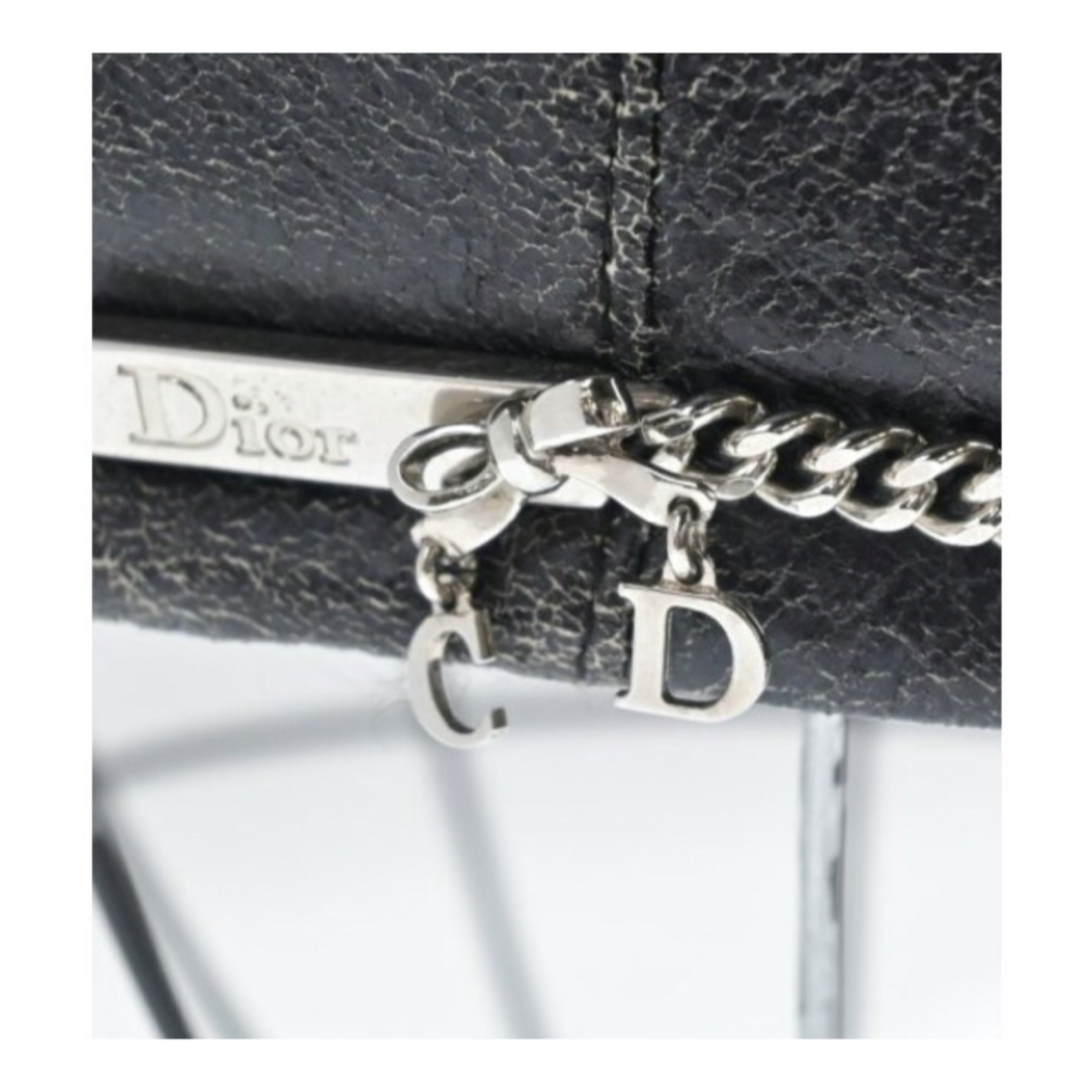 Christian Dior クリスチャンディオール レザーベレー帽 58 黒 帽子 Christian Dior クリスチャンディオール レザーベレー帽 58 黒 帽子