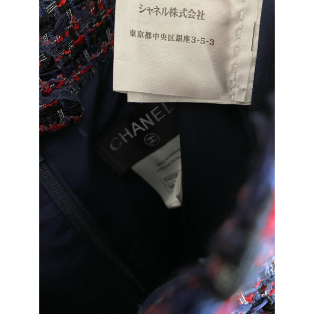希少未使用 CHANEL リボンツイードスカート 希少未使用 CHANEL リボンツイードスカート