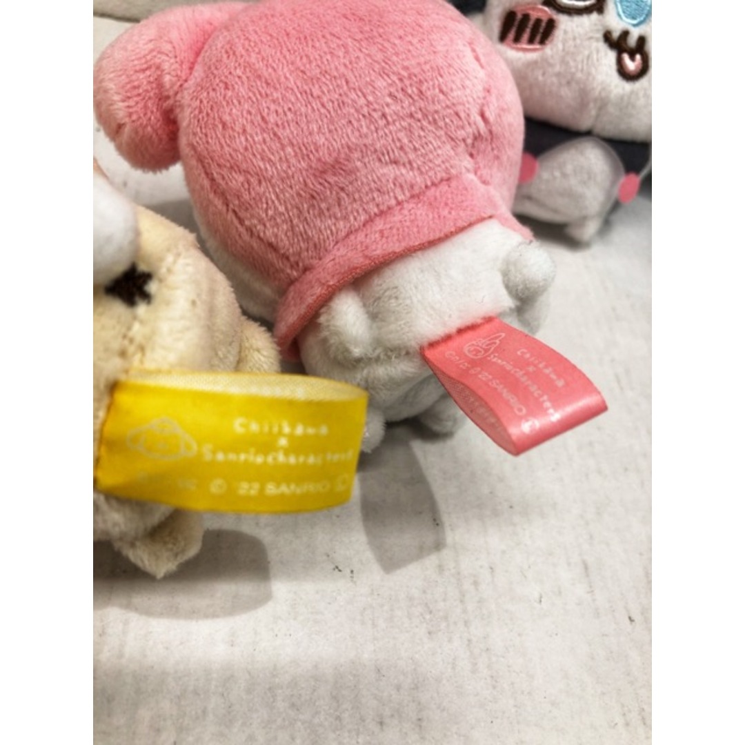 ちいかわ×サンリオキャラクターズ マスコット 5体セット ちい ちいかわ×サンリオキャラクターズ マスコット 5体セット ちい