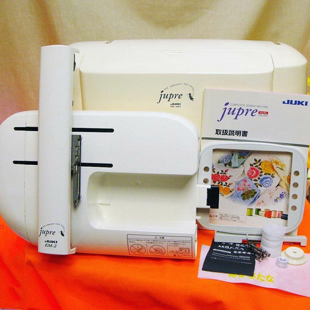 ◇JUKI 刺しゅう機セットjupre HZL-009 】整備済み品②_4
