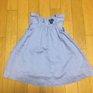 ベビーギャップ(babyGAP)のbaby Gap フリル袖のワンピース サイズ90(ワンピース)