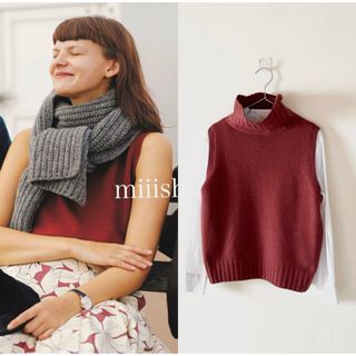 MARGARET HOWELL - 極美品 マーガレットハウエル カシミヤシルク MARGARET HOWELL - 極美品 マーガレットハウエル カシミヤシルク