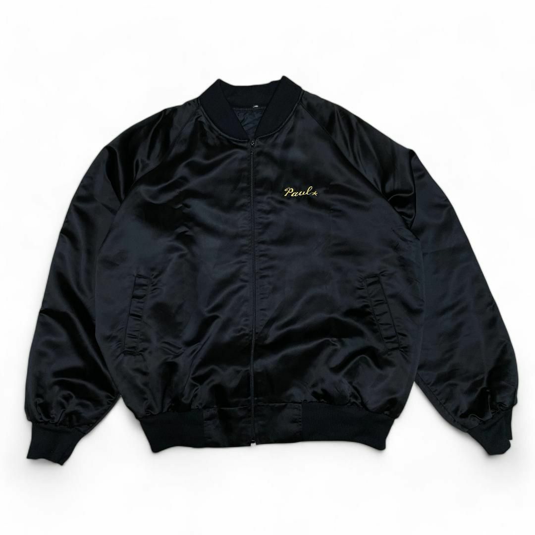 ART VINTAGE - コリジャンスーベニアジャケットスカジャン黒 ART VINTAGE - コリジャンスーベニアジャケットスカジャン黒