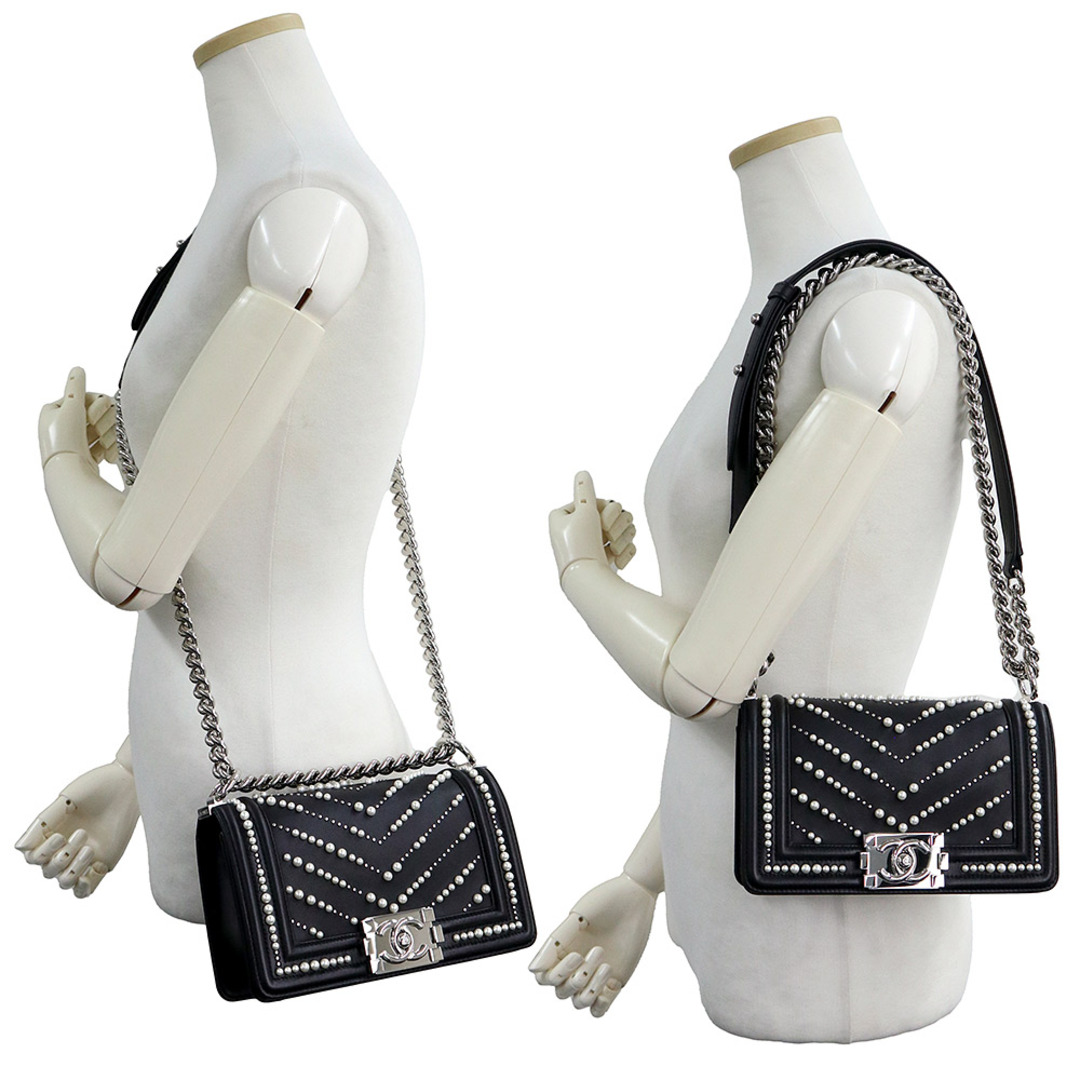 CHANEL - シャネル ボーイシャネル スモール パール スタッズ CHANEL - シャネル ボーイシャネル スモール パール スタッズ