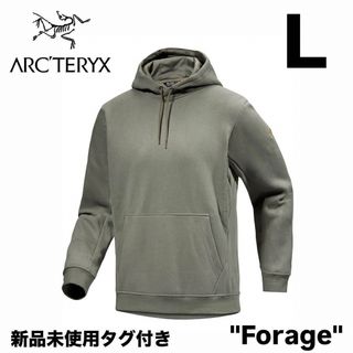 ARC'TERYX - 新品 ARC'TERYX Emblem Hoody Men's Forage Lの通販 ARC'TERYX - 新品 ARC'TERYX Emblem Hoody Men's Forage Lの通販