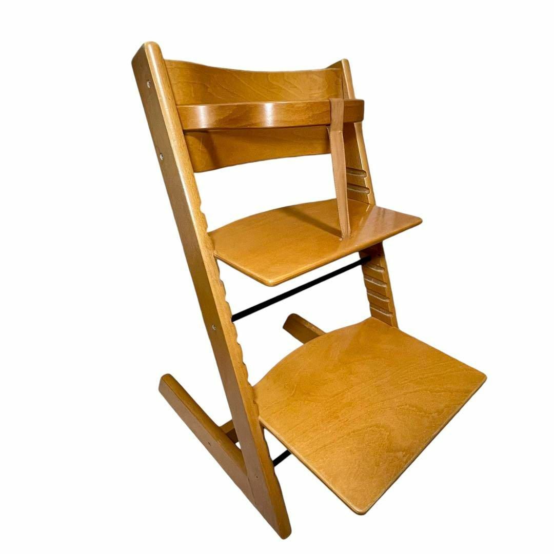 Stokke - 【希少】組み立て不要 シリアル3 木製ガード レザー Stokke - 【希少】組み立て不要 シリアル3 木製ガード レザー