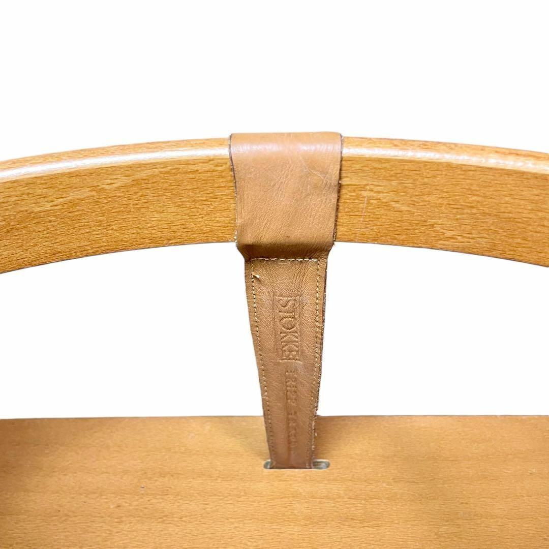 Stokke - 【希少】組み立て不要 シリアル3 木製ガード レザー Stokke - 【希少】組み立て不要 シリアル3 木製ガード レザー