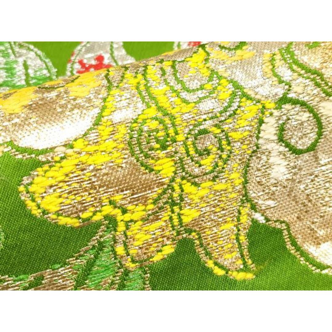 平和屋本店□最高級 龍村平蔵製 丸帯 大牡丹印金錦 金銀糸 逸品 平和屋本店□最高級 龍村平蔵製 丸帯 大牡丹印金錦 金銀糸 逸品