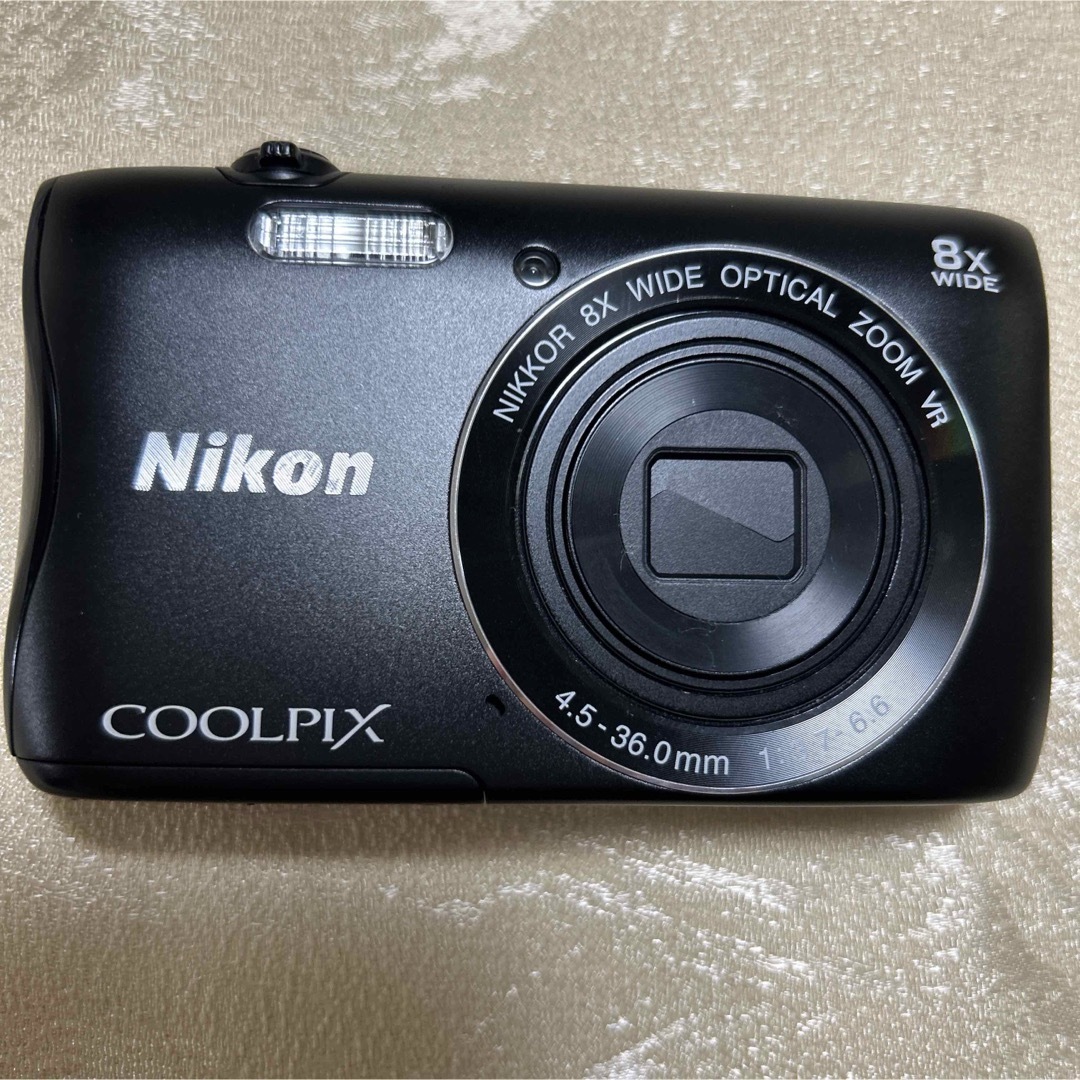 Nikon COOLPIX S3700 デジタルカメラ 黒 Nikon COOLPIX S3700 デジタルカメラ 黒