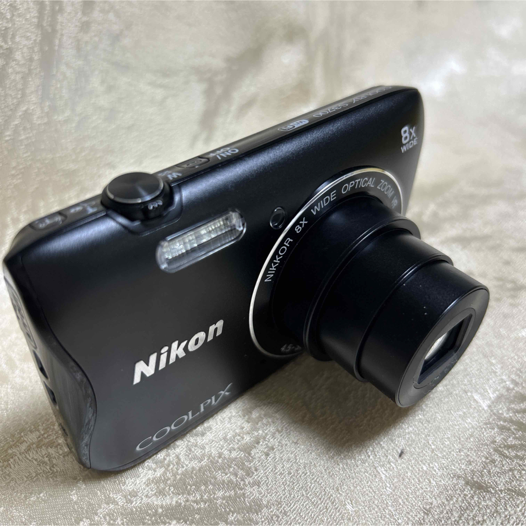 Nikon COOLPIX S3700 デジタルカメラ 黒 Nikon COOLPIX S3700 デジタルカメラ 黒