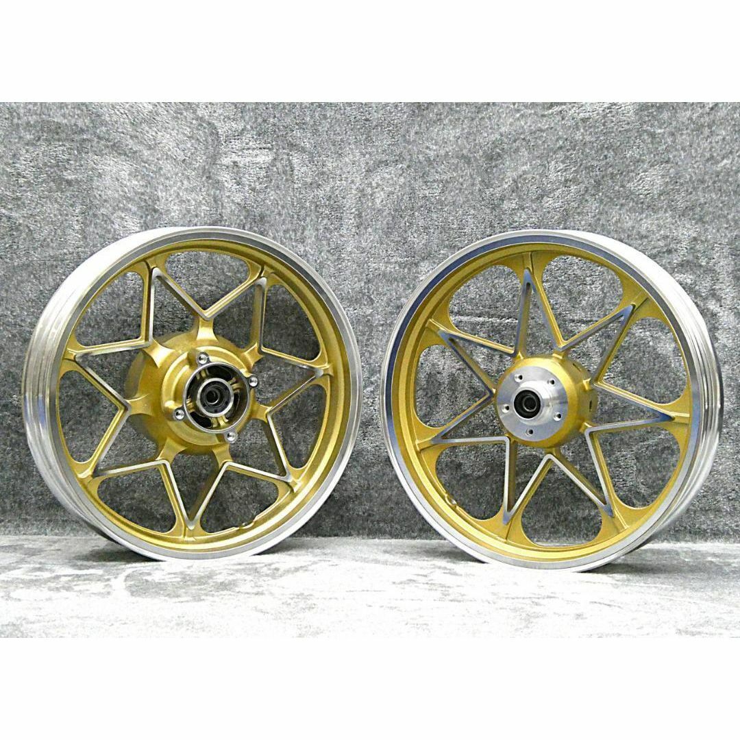 利益還元】ゼファーχ キャストホイール 金 前後18インチ 利益還元】ゼファーχ キャストホイール 金 前後18インチ