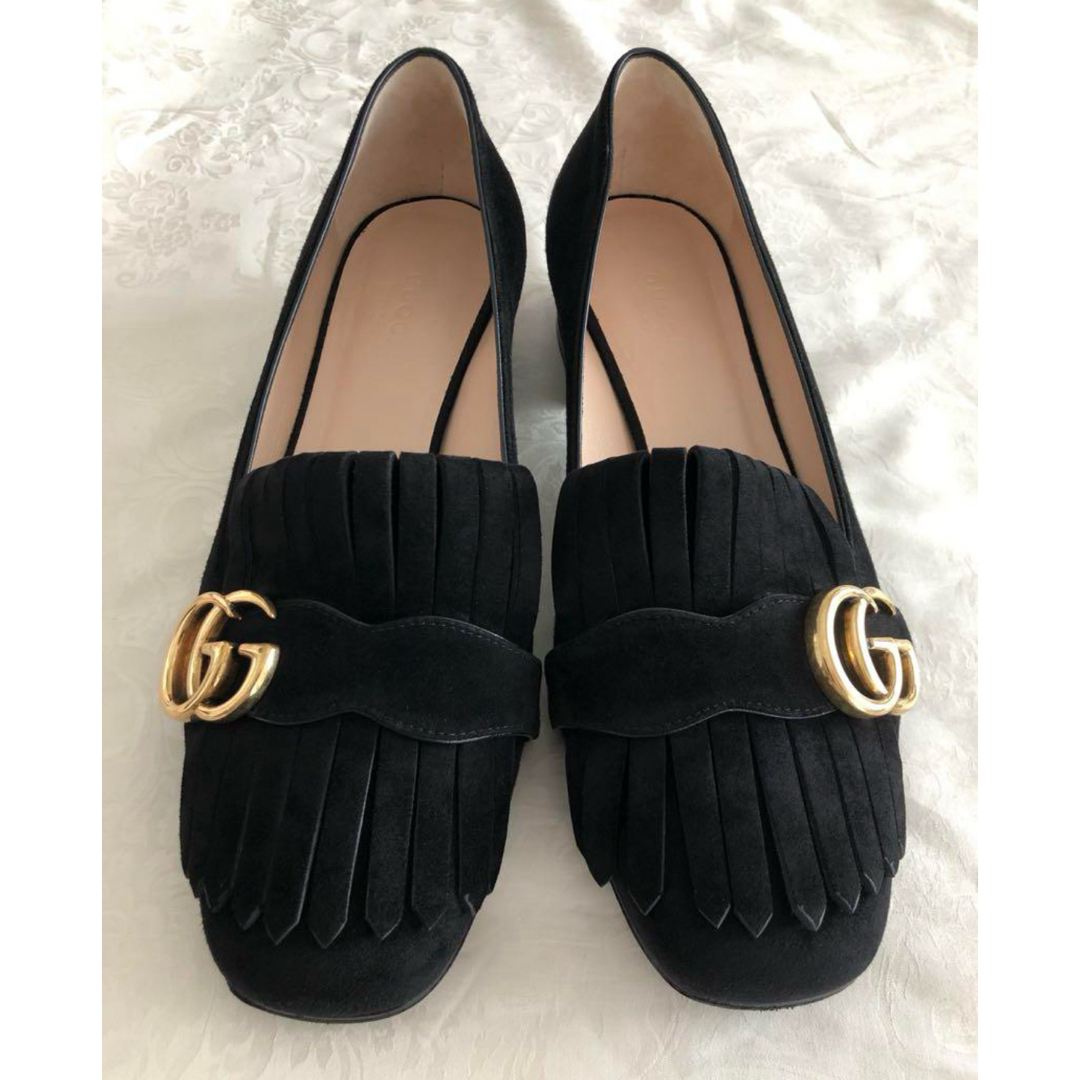 お値下げ不可】 グッチGUCCIスエードローファー お値下げ不可】 グッチGUCCIスエードローファー