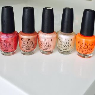 オーピーアイ(OPI)のOPI ネイルカラー 5本セット(マニキュア)