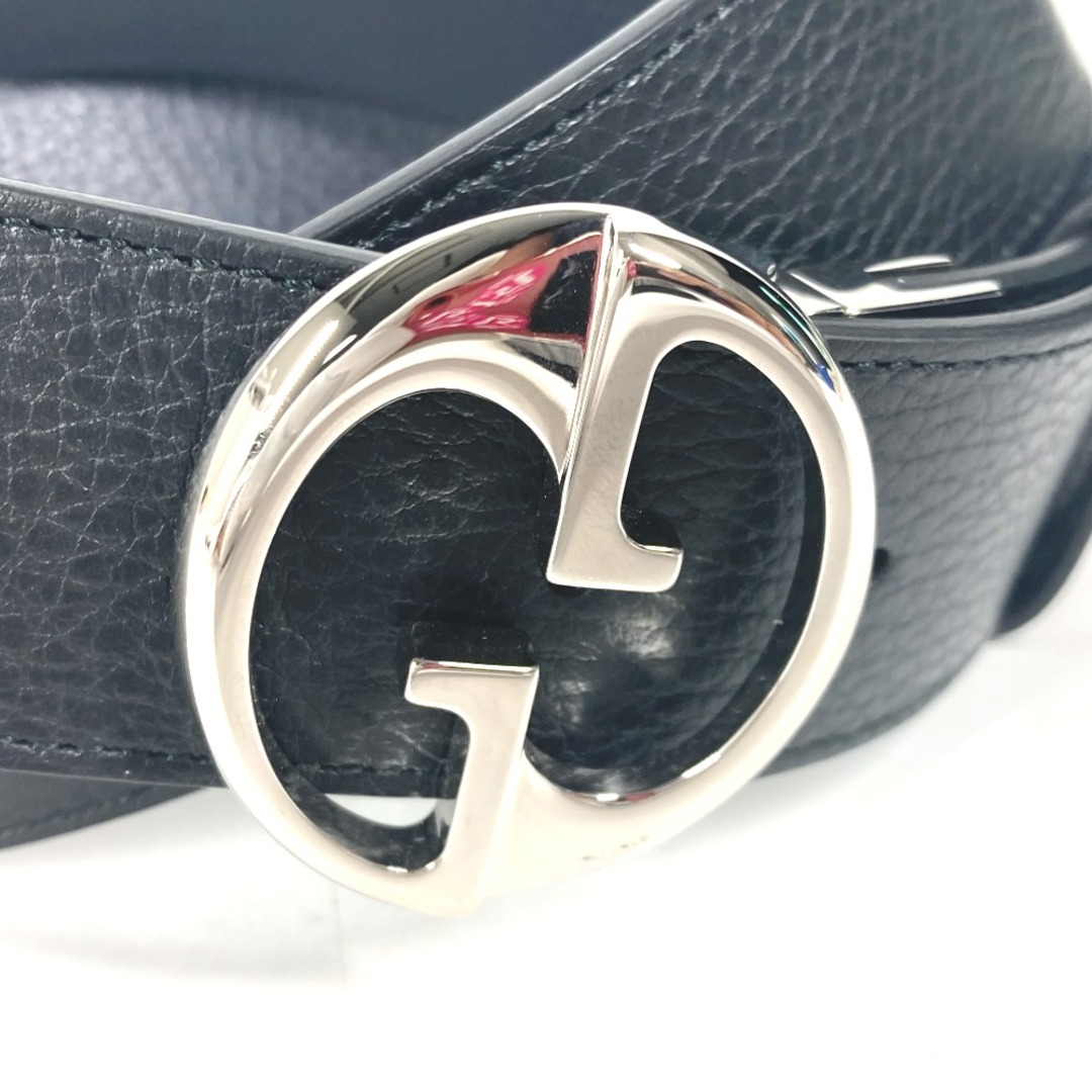 GUCCI - グッチ GUCCI GGロゴ 449715 バイカラー ベルト レザー GUCCI - グッチ GUCCI GGロゴ 449715 バイカラー ベルト レザー