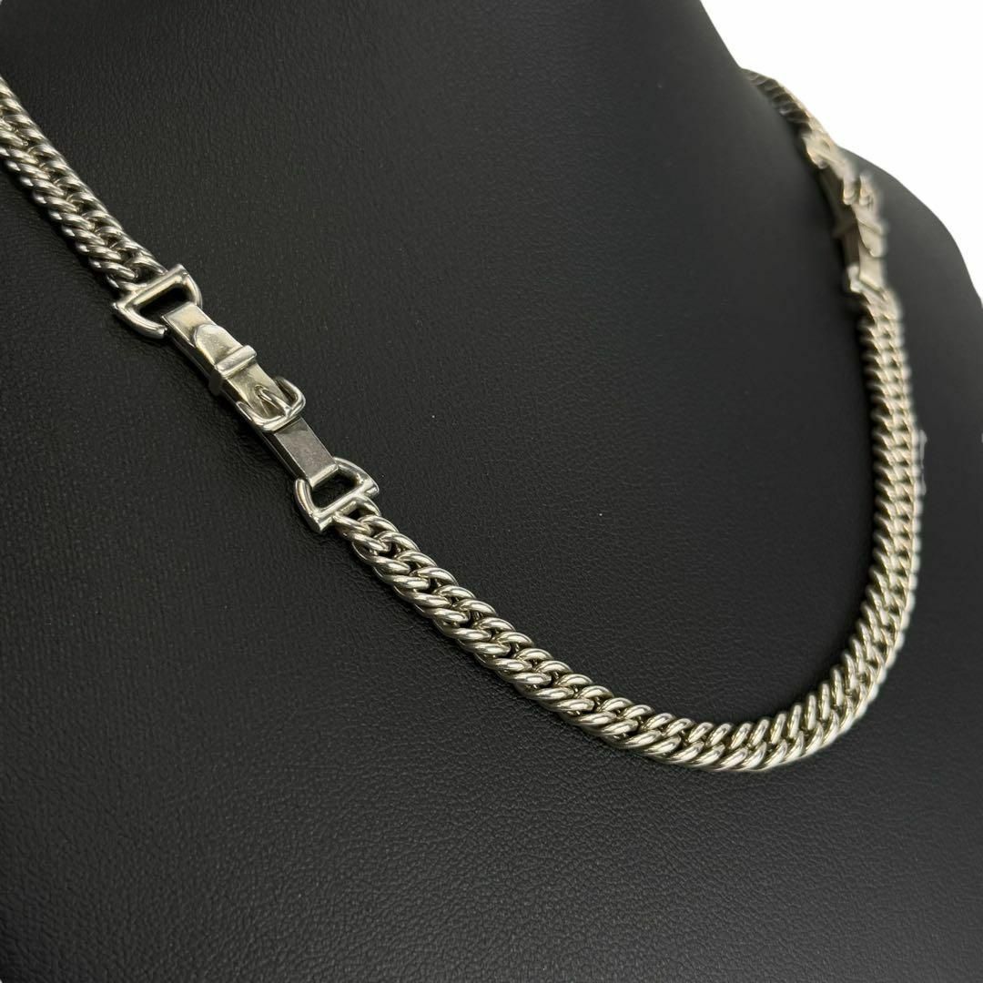 HERMES - 【美品】エルメス ヴィンテージ ネックレス シルバー HERMES - 【美品】エルメス ヴィンテージ ネックレス シルバー