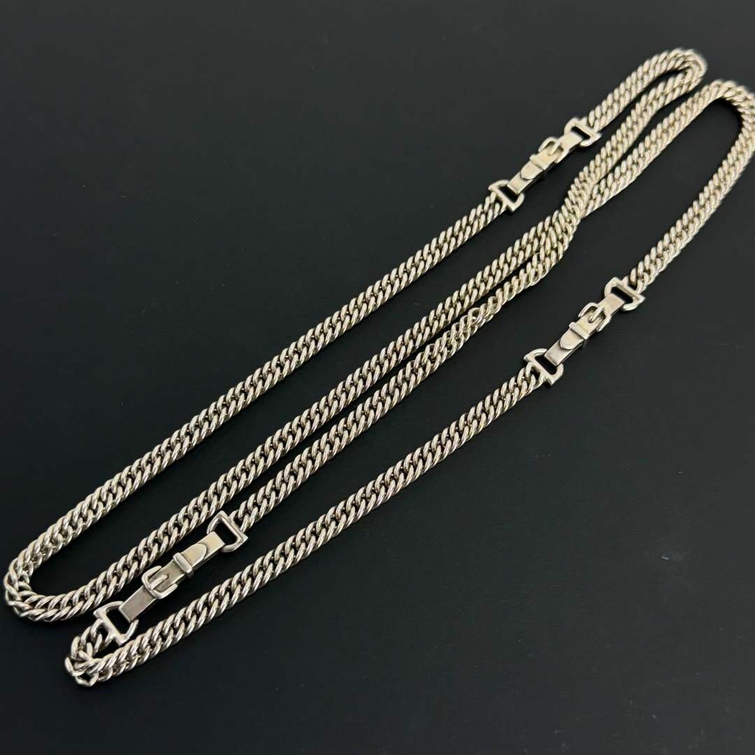 HERMES - 【美品】エルメス ヴィンテージ ネックレス シルバー HERMES - 【美品】エルメス ヴィンテージ ネックレス シルバー