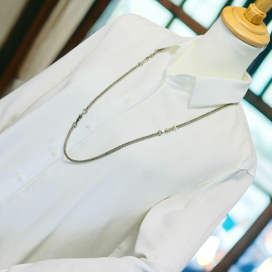 HERMES - 【美品】エルメス ヴィンテージ ネックレス シルバー HERMES - 【美品】エルメス ヴィンテージ ネックレス シルバー