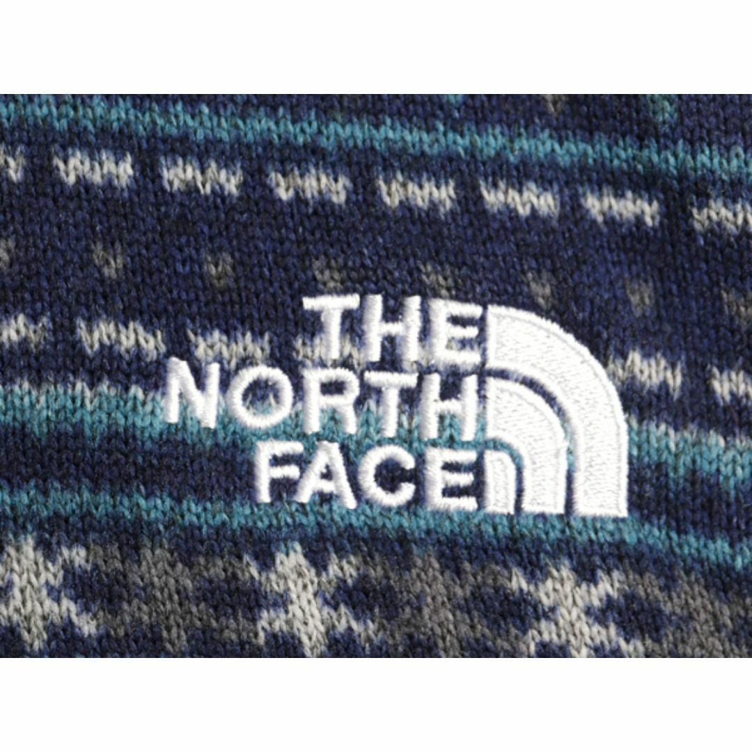 流行り の ブランド - FACE NORTH THE US企画 セーター 総柄 ノースフェイス フリース