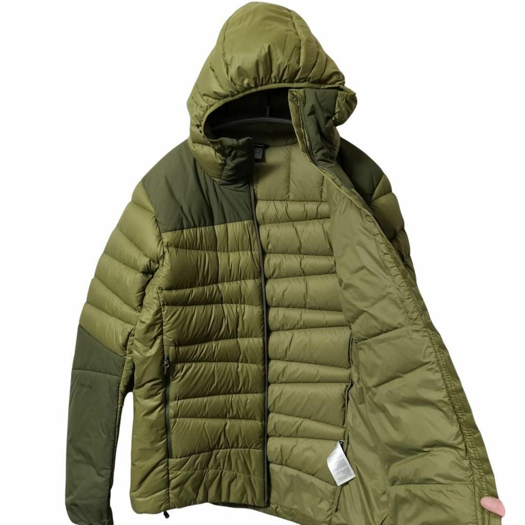 新品】Norrona falketind down750 hood Mオリーブ 新品】Norrona falketind down750 hood Mオリーブ