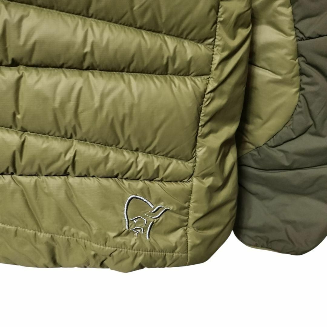 新品】Norrona falketind down750 hood Mオリーブ 新品】Norrona falketind down750 hood Mオリーブ