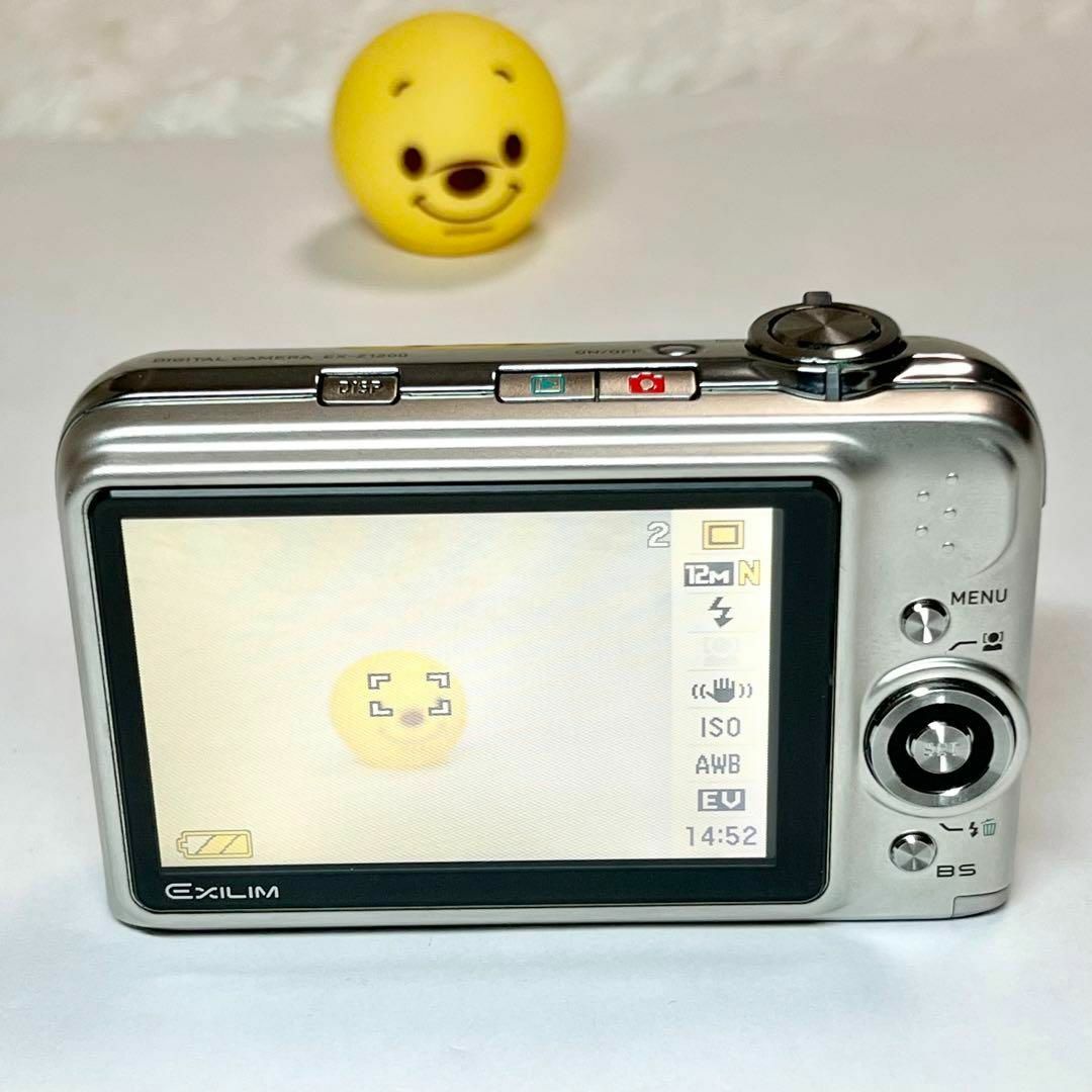 CASIO カシオ EXILIM EX-Z1200 デジカメ シルバー CASIO カシオ EXILIM EX-Z1200 デジカメ シルバー
