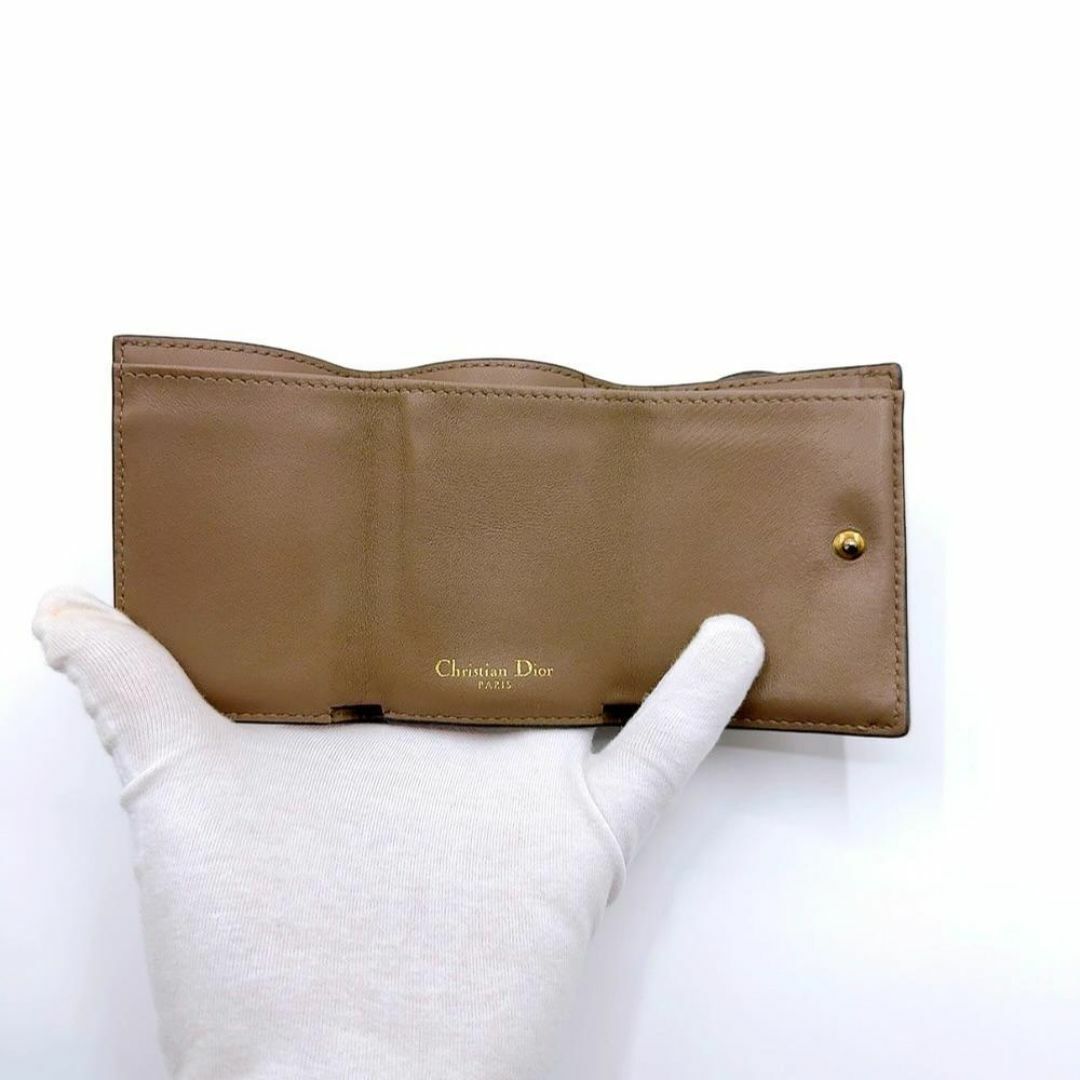 ◇ディオール◇レザー/サドル/三つ折り財布/ブランド/ウォレット ◇ディオール◇レザー/サドル/三つ折り財布/ブランド/ウォレット