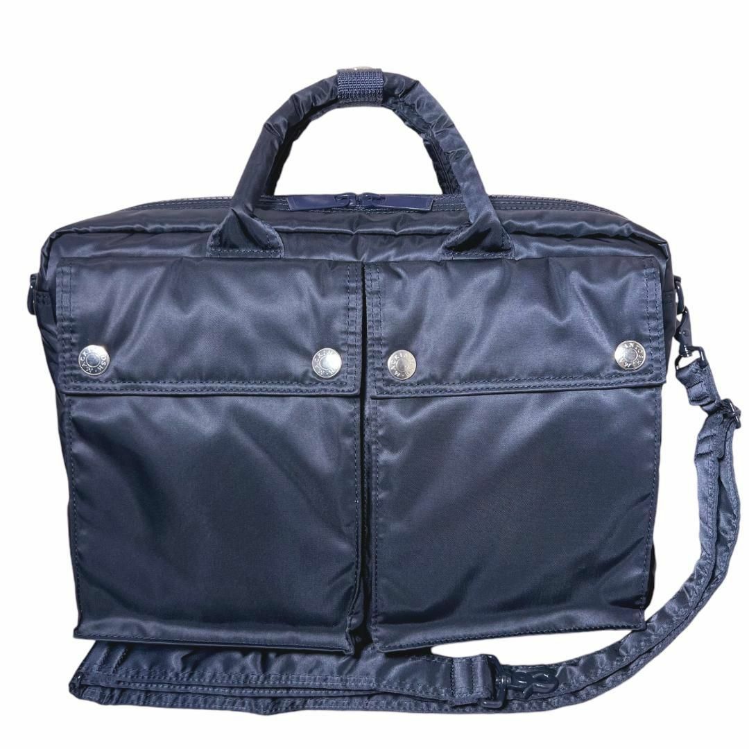 マッキントッシュPORTER 2WAYショルダーブリーフケース 紺ダーク マッキントッシュPORTER 2WAYショルダーブリーフケース 紺ダーク