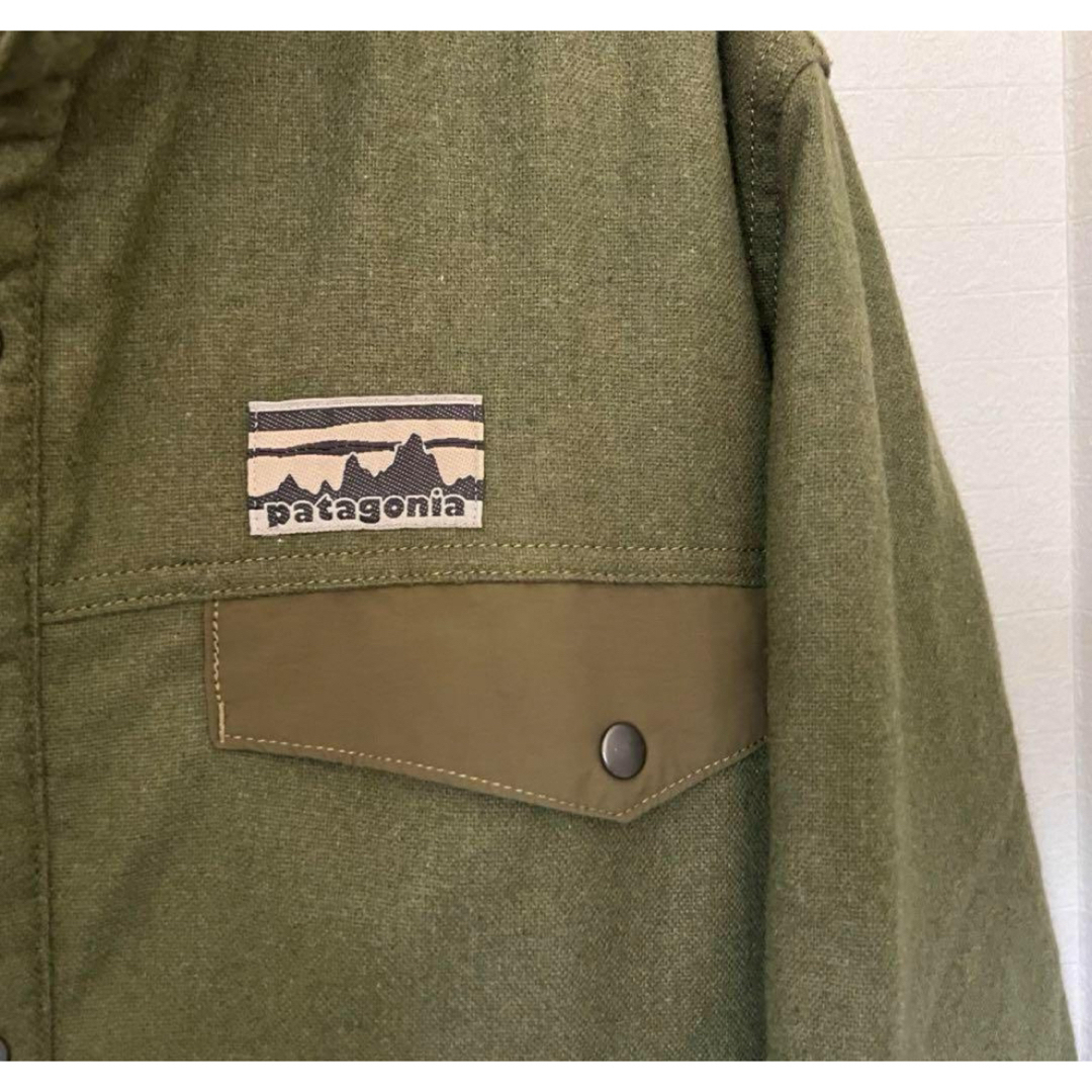 patagonia 40周年限定Reclaimed Wool Snap-T極美 patagonia 40周年限定Reclaimed Wool Snap-T極美