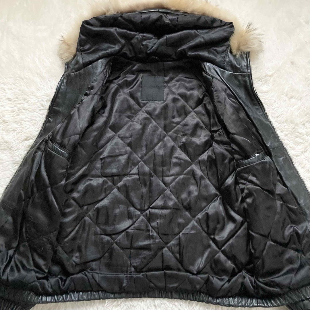 ✨激レア✨OLD STUSSYステューシー 本革レザーダウンジャケット ✨激レア✨OLD STUSSYステューシー 本革レザーダウンジャケット