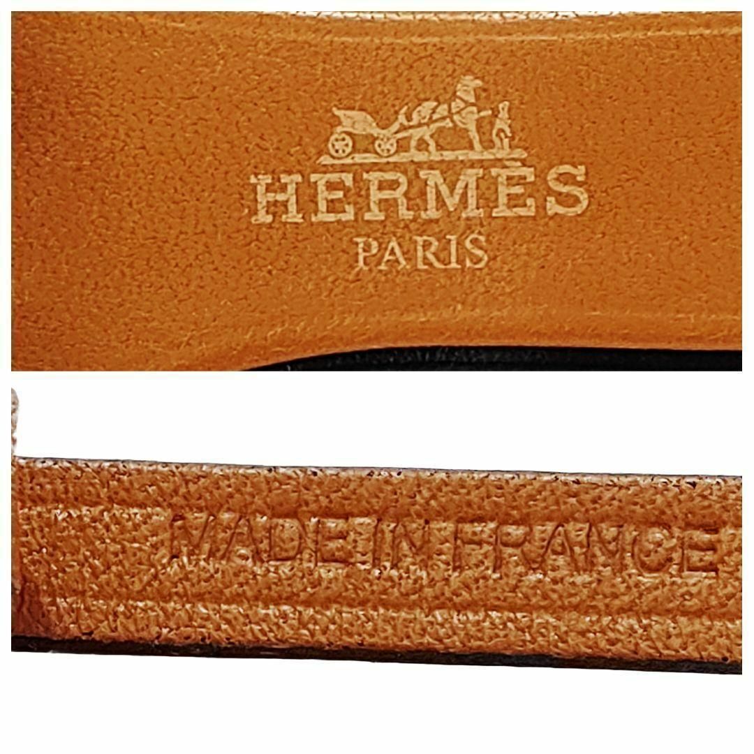 エルメス HERMES オラン ナノ チャーム ブラウン サンダルモチーフ エルメス HERMES オラン ナノ チャーム ブラウン サンダルモチーフ