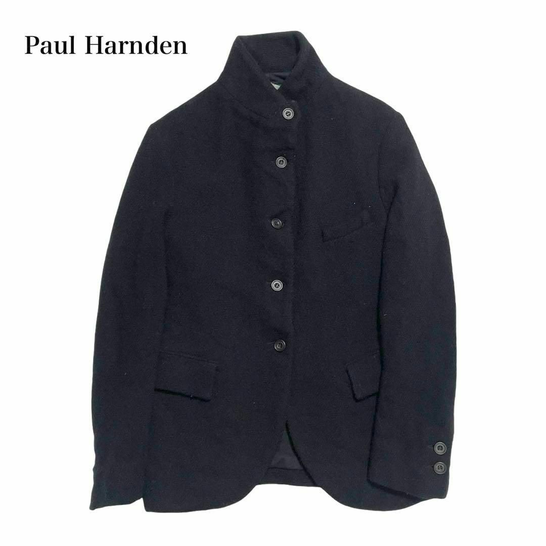Paul Harnden - 【美品】ポールハーデン ジャケット コート 黒 Paul Harnden - 【美品】ポールハーデン ジャケット コート 黒