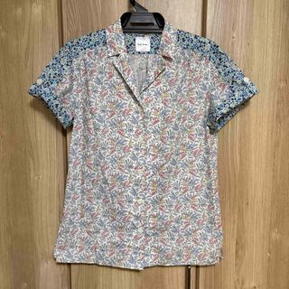 ポールスミス(Paul Smith)のpaul smith ポールスミス 花柄シャツ　ブラウス(シャツ/ブラウス(半袖/袖なし))