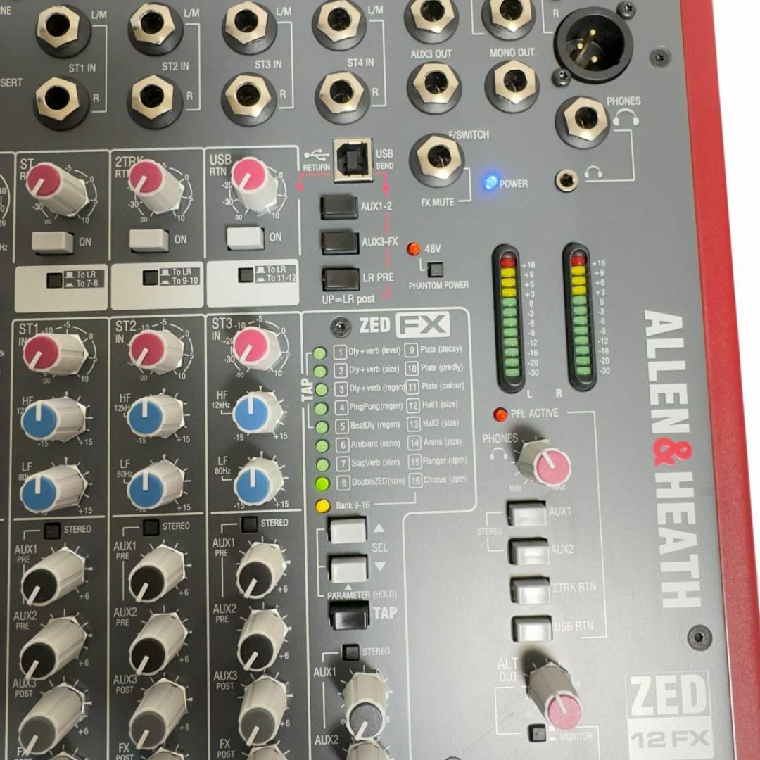 美品 KORG ALLEN&HEATH ZED 12FX アナログミキサー 美品 KORG ALLEN&HEATH ZED 12FX アナログミキサー