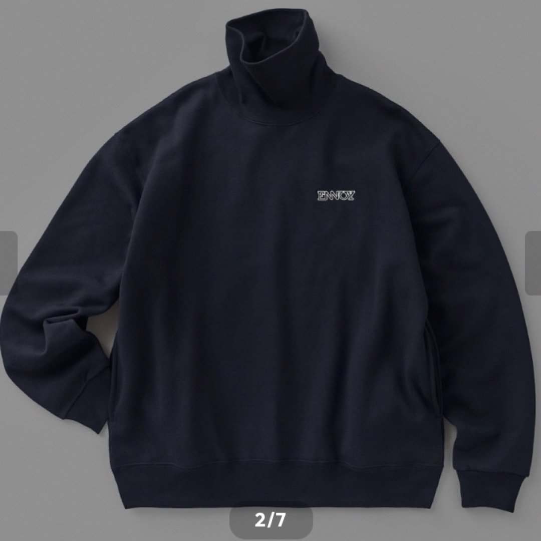 ELECTRIC LOGO TURTLENECK SWEAT ennoy トップス ELECTRIC LOGO TURTLENECK SWEAT ennoy トップス