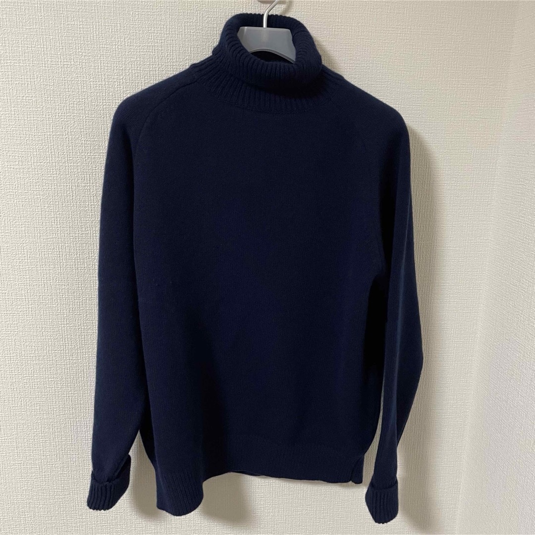 A.PRESSE 23AW Turtleneck Sweater ネイビー 3 A.PRESSE 23AW Turtleneck Sweater ネイビー 3