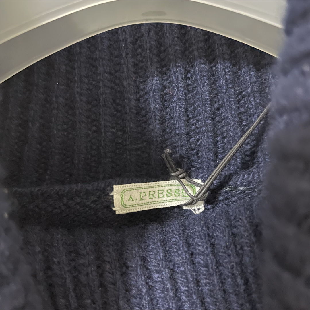 A.PRESSE 23AW Turtleneck Sweater ネイビー 3 A.PRESSE 23AW Turtleneck Sweater ネイビー 3