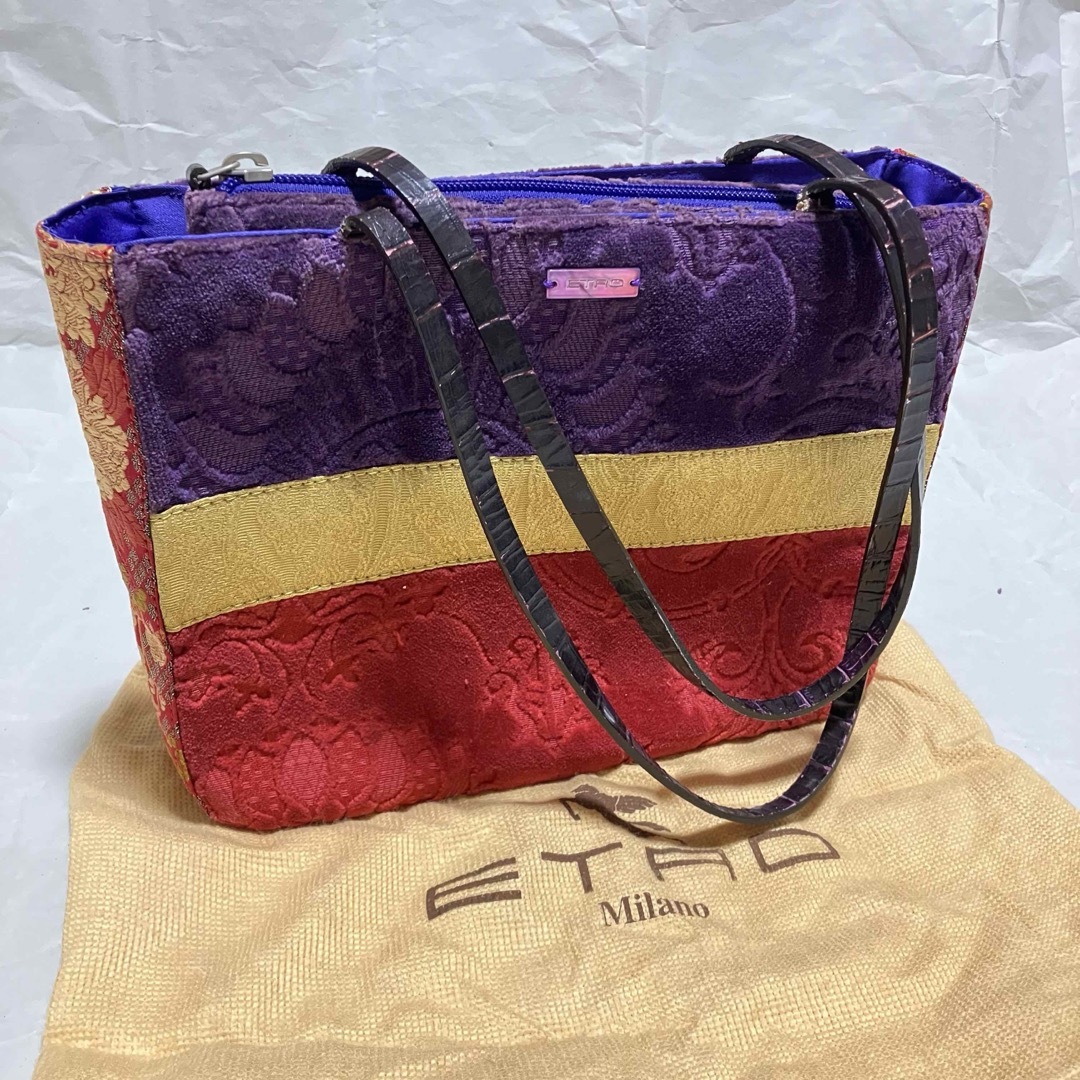 レア【アンティーク】【ETRO / エトロ】 刺繍 / ハンドバッグ レア【アンティーク】【ETRO / エトロ】 刺繍 / ハンドバッグ