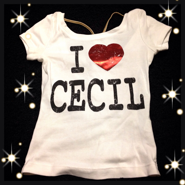 CECIL McBEE(セシルマクビー)のセシル Tシャツ レディースのトップス(Tシャツ(半袖/袖なし))の商品写真