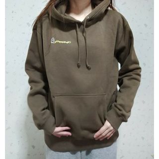 ユナイテッドアスレ(UnitedAthle)の茶色パーカー パーカー レディース トップス お洒落 おしゃれ 茶色 裏起毛 冬(パーカー)
