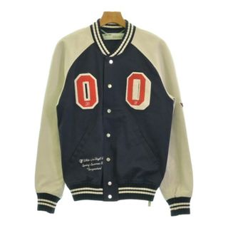 Off-White - OFF-WHITE オフホワイト スタジャン 52(XL位) 黒x Off-White - OFF-WHITE オフホワイト スタジャン 52(XL位) 黒x