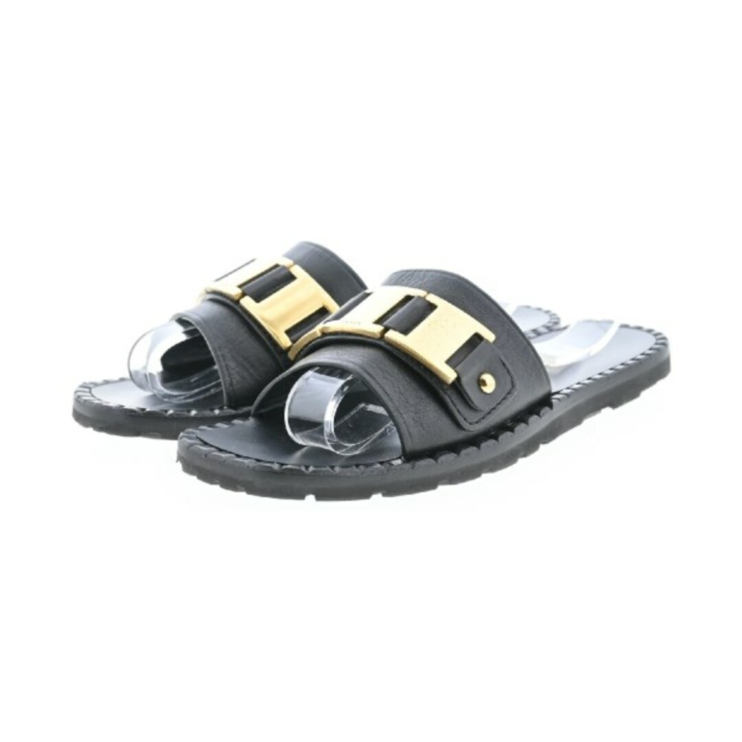 PRADA プラダ サンダル EU36(22.5cm位) 黒 【古着】 PRADA プラダ サンダル EU36(22.5cm位) 黒 【古着】