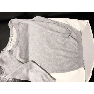 ローズバッド(ROSE BUD)のシフォン ニット ローズバット 美品(シャツ/ブラウス(長袖/七分))