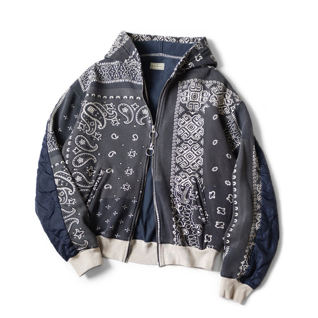 KAPITAL - 【即完品.、激レア】KAPTAL 裏毛 バンダナ柄 ビバーク KAPITAL - 【即完品.、激レア】KAPTAL 裏毛 バンダナ柄 ビバーク