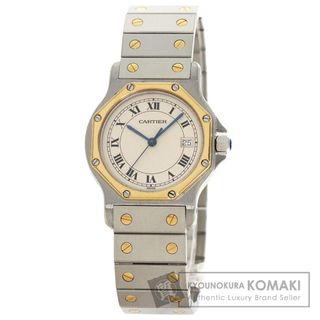 カルティエ(Cartier)のCARTIER サントス　オクタゴン LM 腕時計 SS SSxK18YG メンズ(腕時計(アナログ))