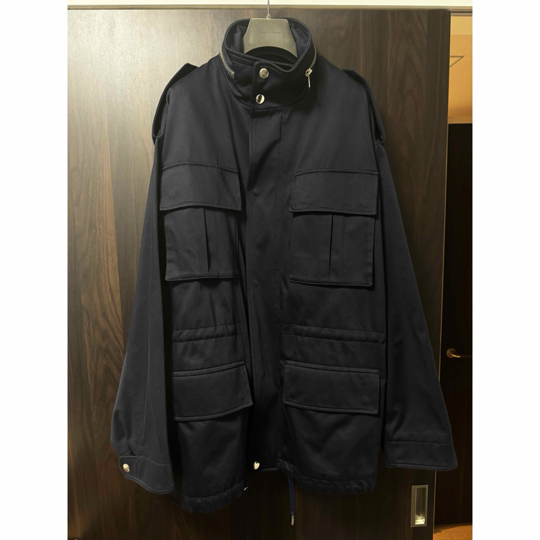 AMI ミリタリージャケット ネイビー コレクション着用 ワックス AMI ミリタリージャケット ネイビー コレクション着用 ワックス