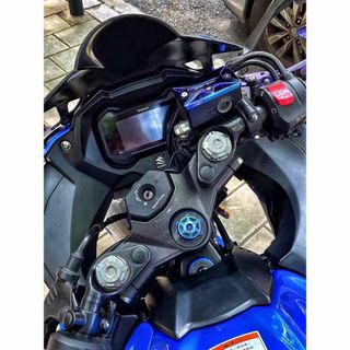 GSX250R REBEL250CL250フロントフォークキャップカバーチタン色(パーツ)