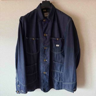 Lee - 70s Lee デニム カバーオール 91-j ビッグサイズ 濃紺 の Lee - 70s Lee デニム カバーオール 91-j ビッグサイズ 濃紺 の